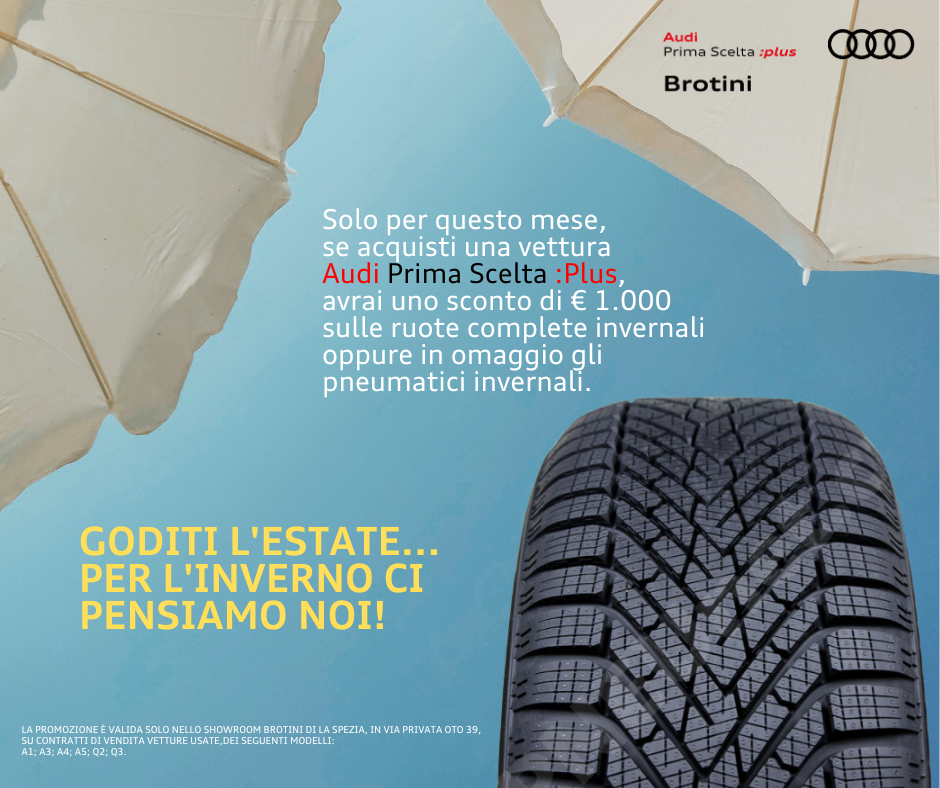Goditi l'estate... Per l'inverno ci pensiamo noi!