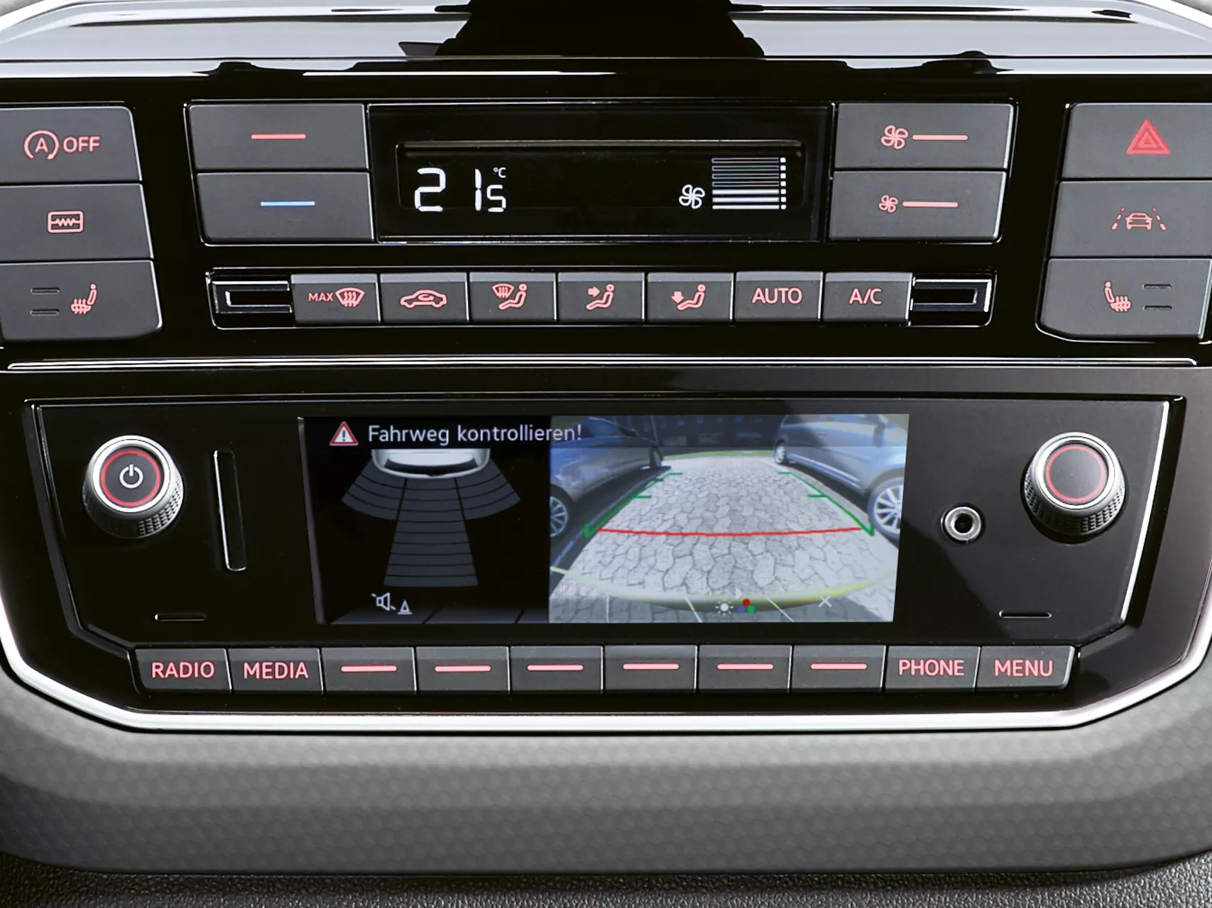 Volkswagen Nuova Up! Massa display