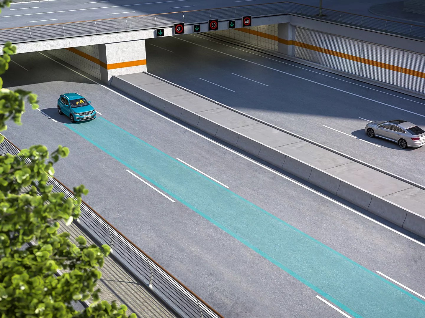 Volkswagen T Cross Massa lane assist