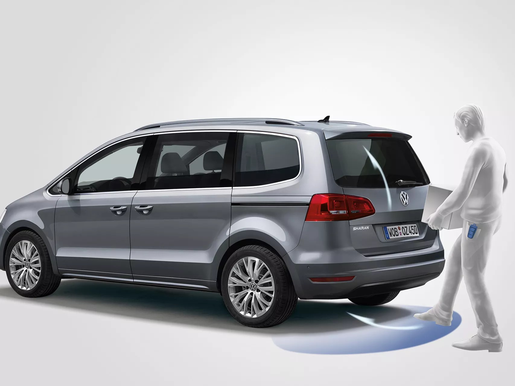 Volkswagen Sharan Massa bagagliaio