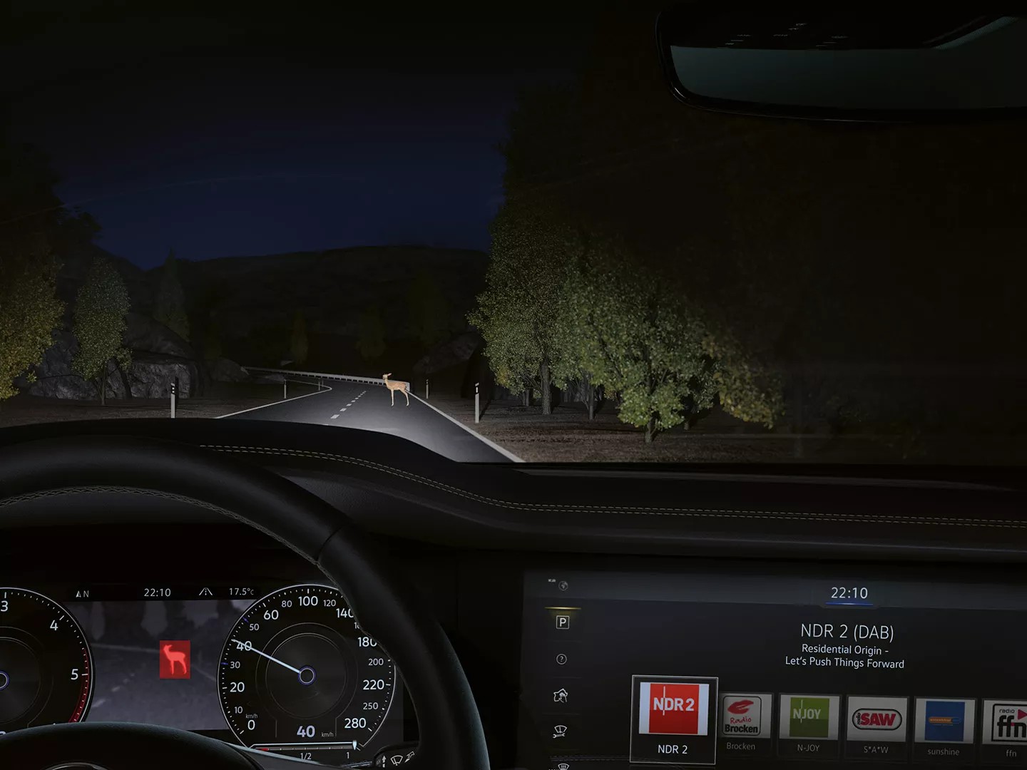 Volkswagen Touareg Massa night vision