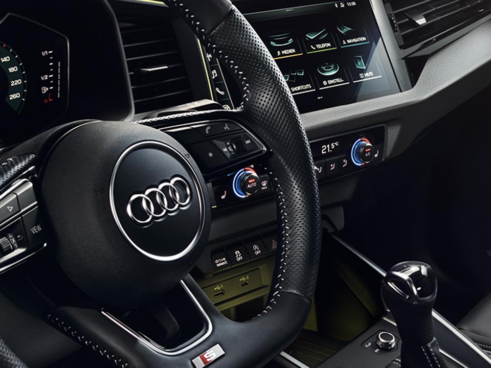 Audi A1 Sportback La Spezia e Massa interni