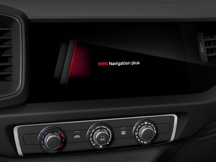 Audi A1 Sportback La Spezia e Massa display