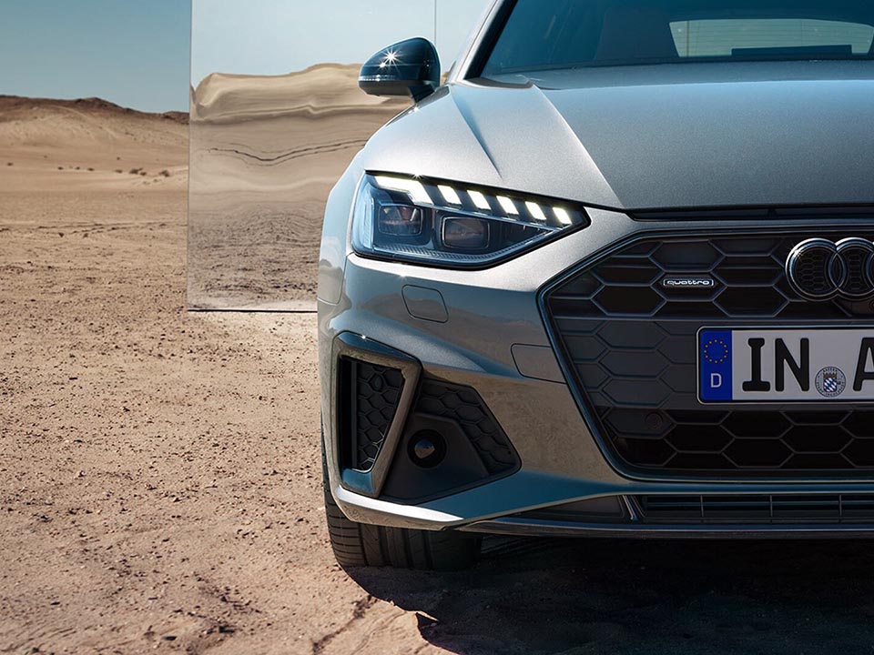 Audi A4 Avant La Spezia e Massa Fari LED
