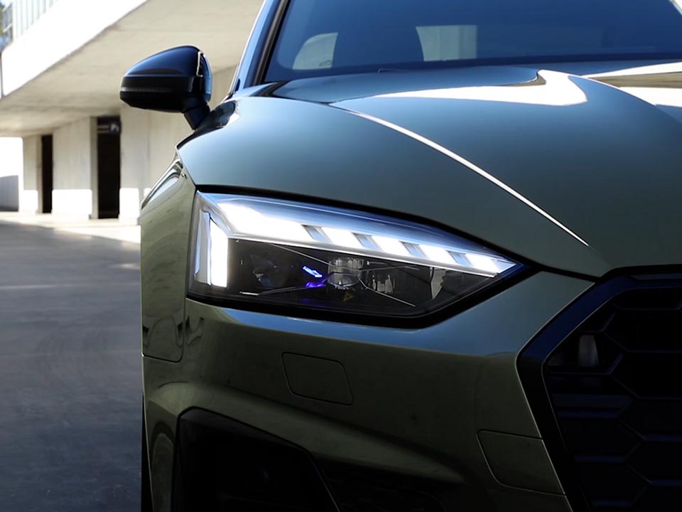 Audi A5 Coupé fari LED