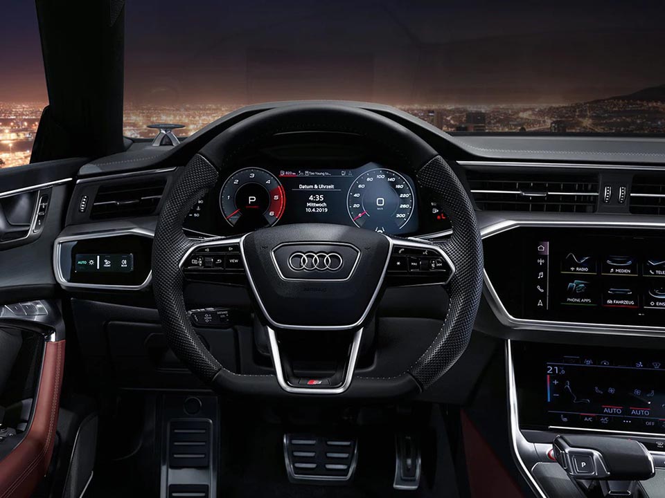 Audi S7 Sportback La Spezia e Massa interni