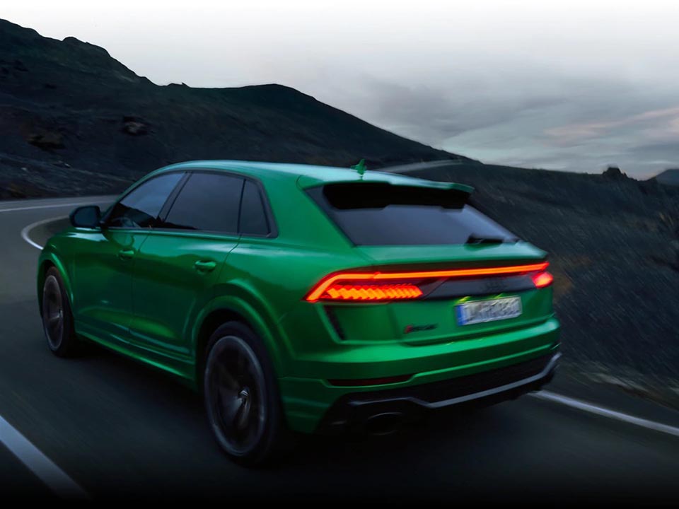Audi RS Q8 La Spezia e Massa esterni