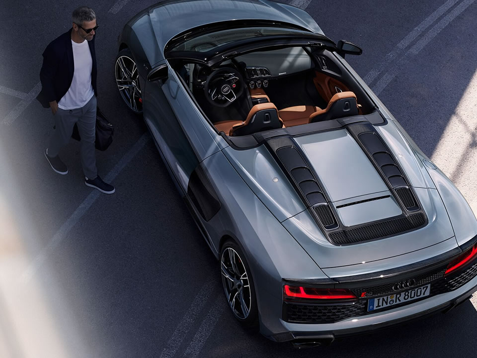 Audi R8 Spyder V10 Performance Quattro La Spezia e Massa esterni 2