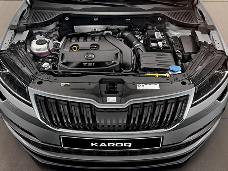 KarSkoda Karoq Massa motore