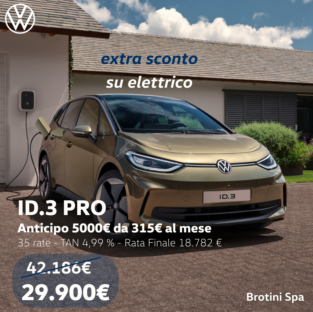 Promozione ID.3 PRO