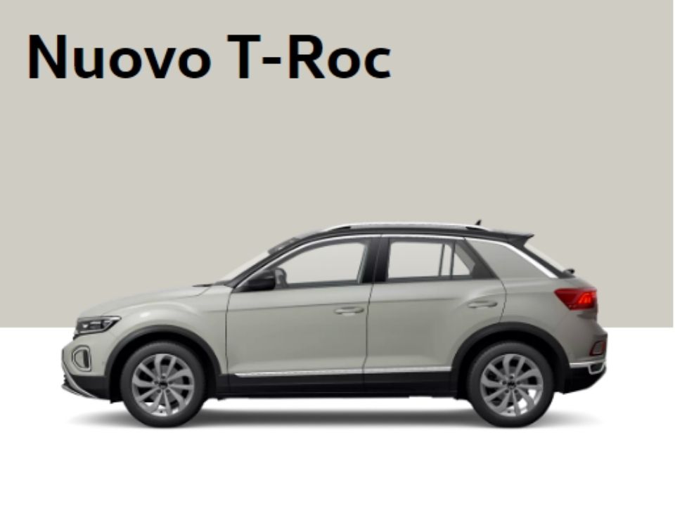 Promozioni Volkswagen Nuovo T Roc Massa