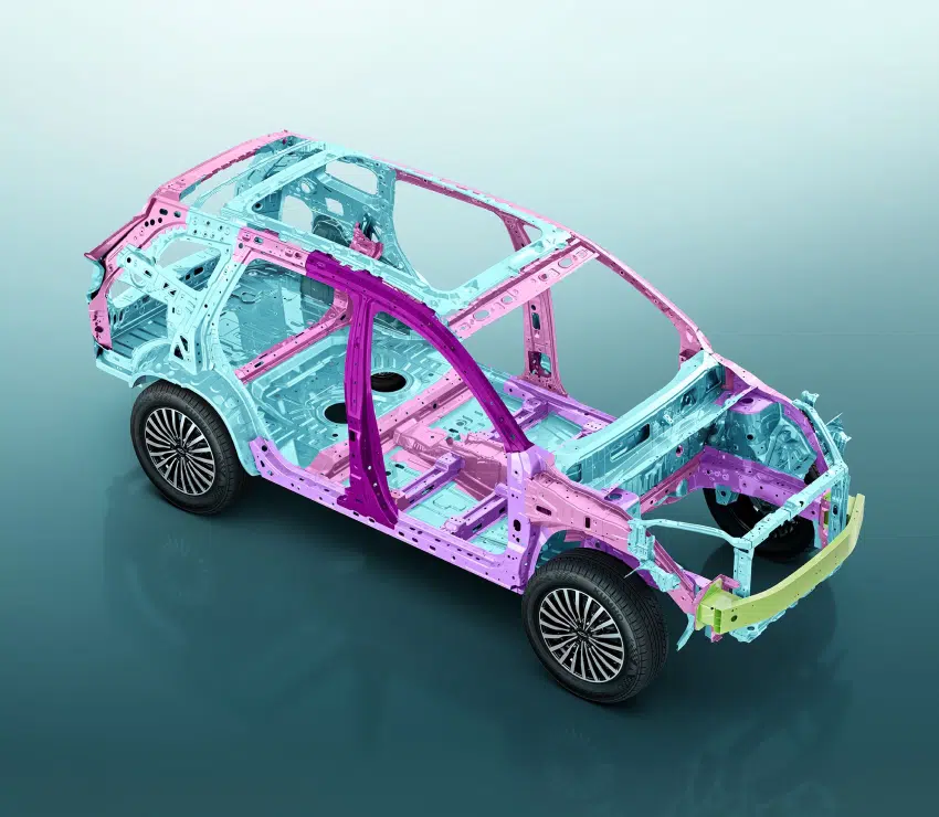 Chery Tiggo8 Scocca Acciaio