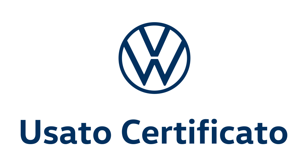 VW Usatocertificato Logo Nome 1Riga Vert Darkblue